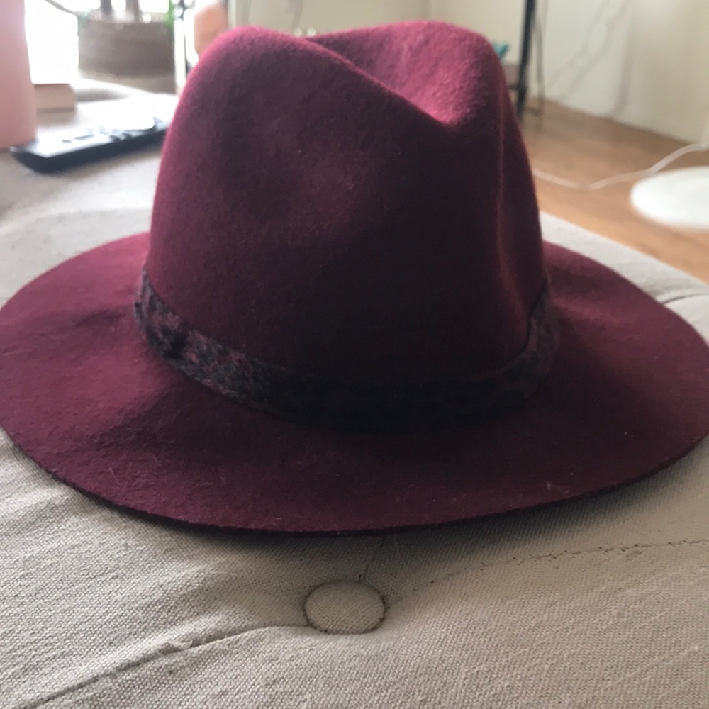 Purple hat